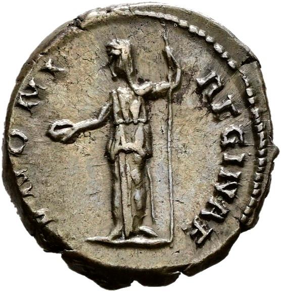 Hadrian, Silver denarius, collection photograph Hamburg-ID2801, reverse