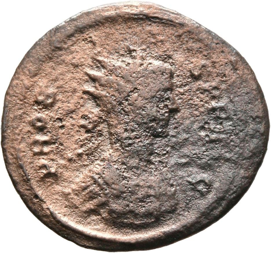 Probus, silver antoninianus, collection photograph Mainz-ID115, obverse