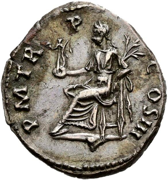 Hadrian, Silver denarius, collection photograph Hamburg-ID611, reverse