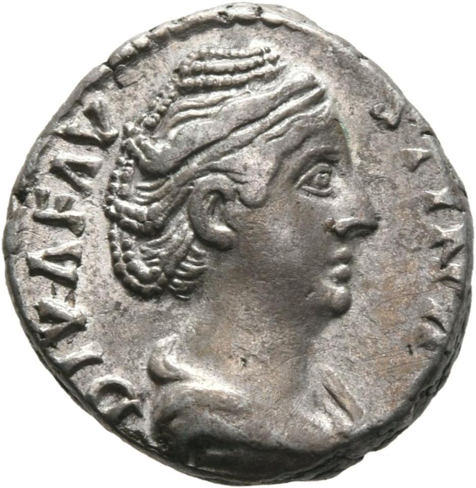 Antoninus Pius, Silver denarius, collection photograph Mainz-ID850, obverse
