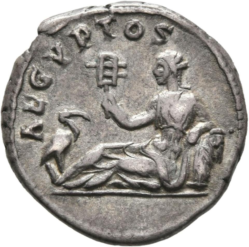 Hadrian, Silver denarius, collection photograph Mainz-ID239, reverse