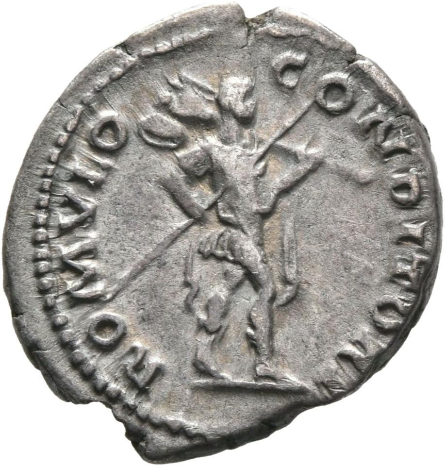 Hadrian, Silver denarius, collection photograph Mainz-ID237, reverse