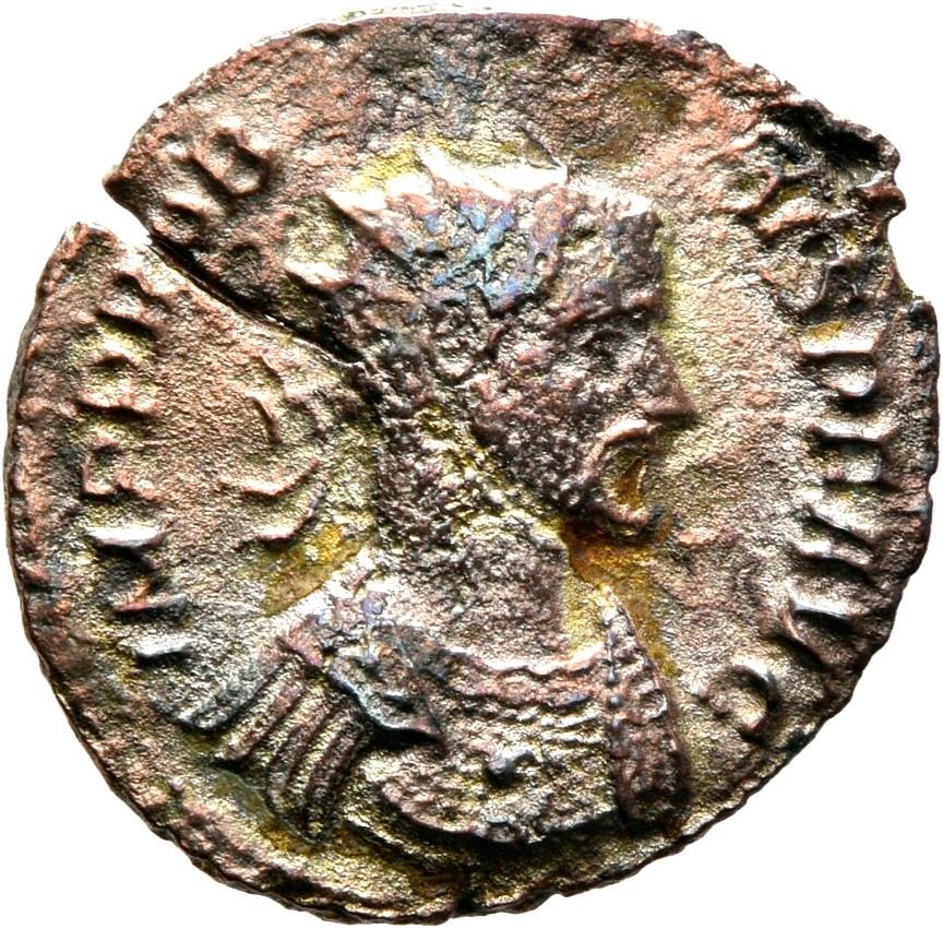 Probus, silver antoninianus, collection photograph Mainz-ID89, obverse