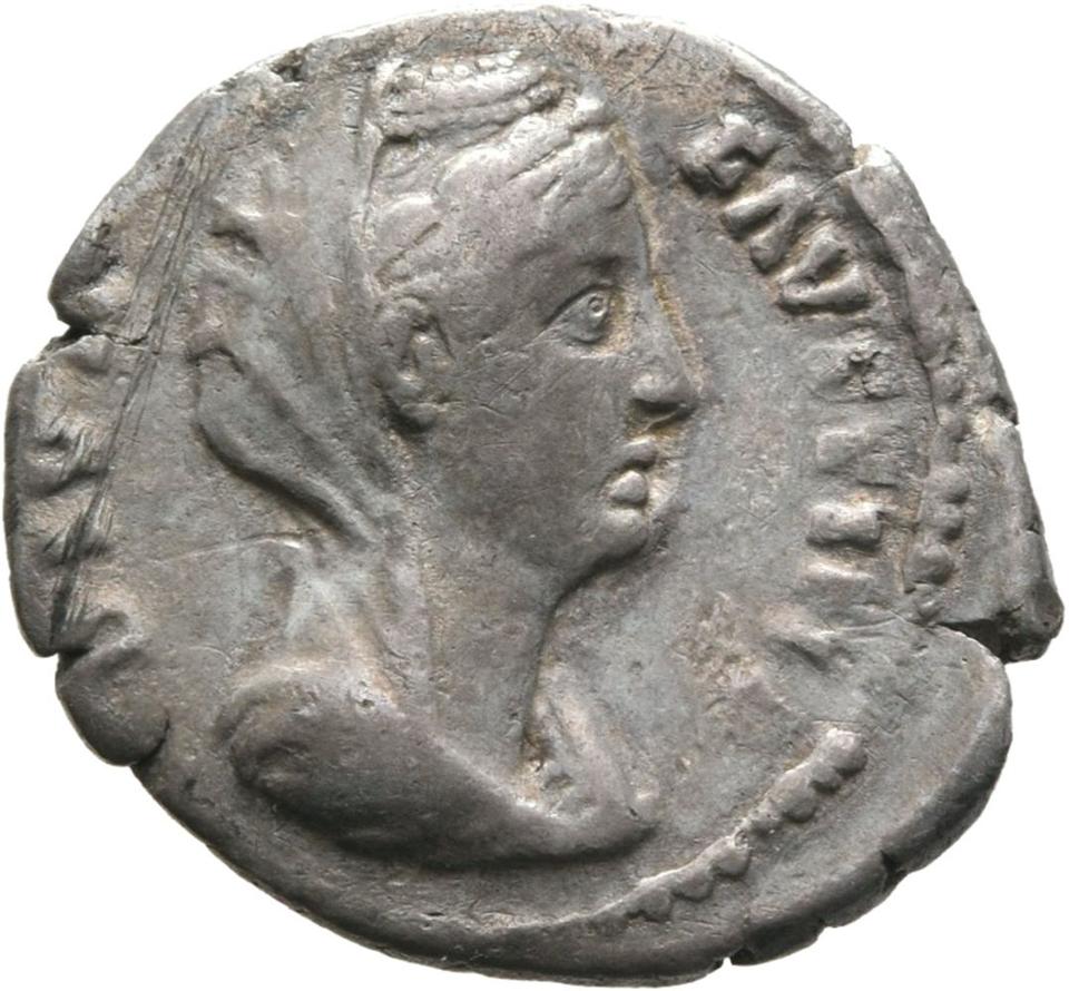 Antoninus Pius, Silver denarius, collection photograph Mainz-ID1049, obverse