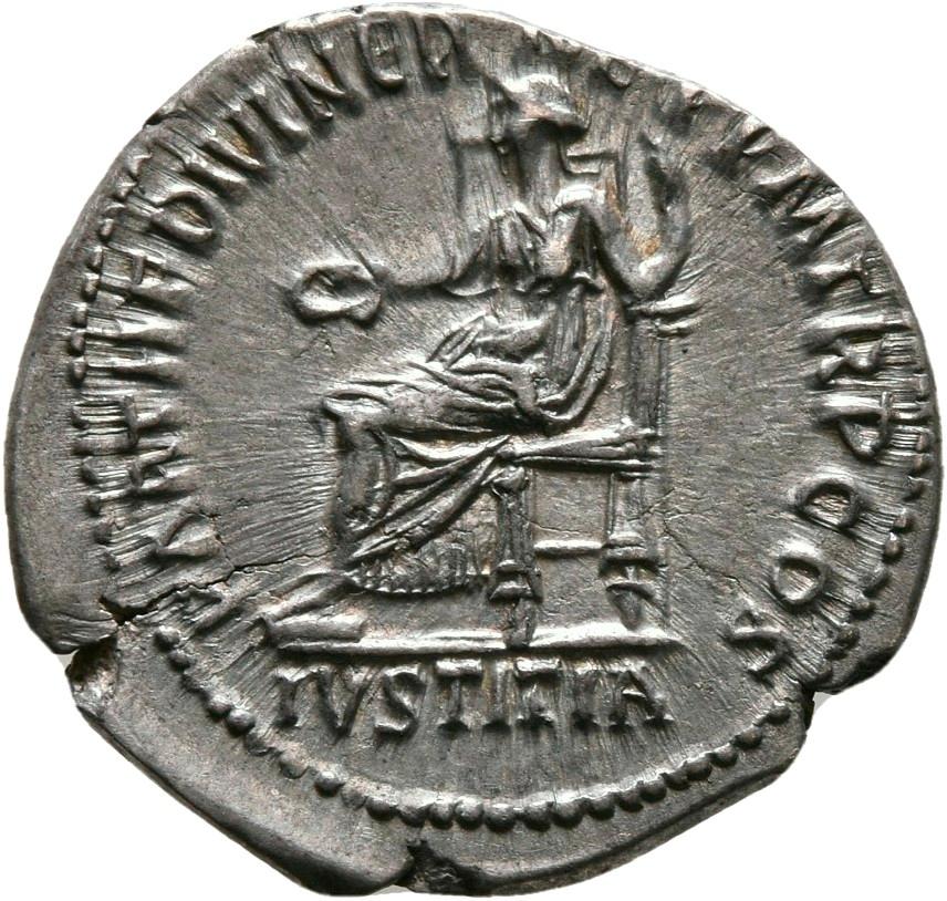 Hadrian, Silver denarius, collection photograph Mainz-ID215, reverse