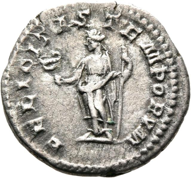 Macrinus Silver Denarius RIC IV Macrinus 62b, reverse
