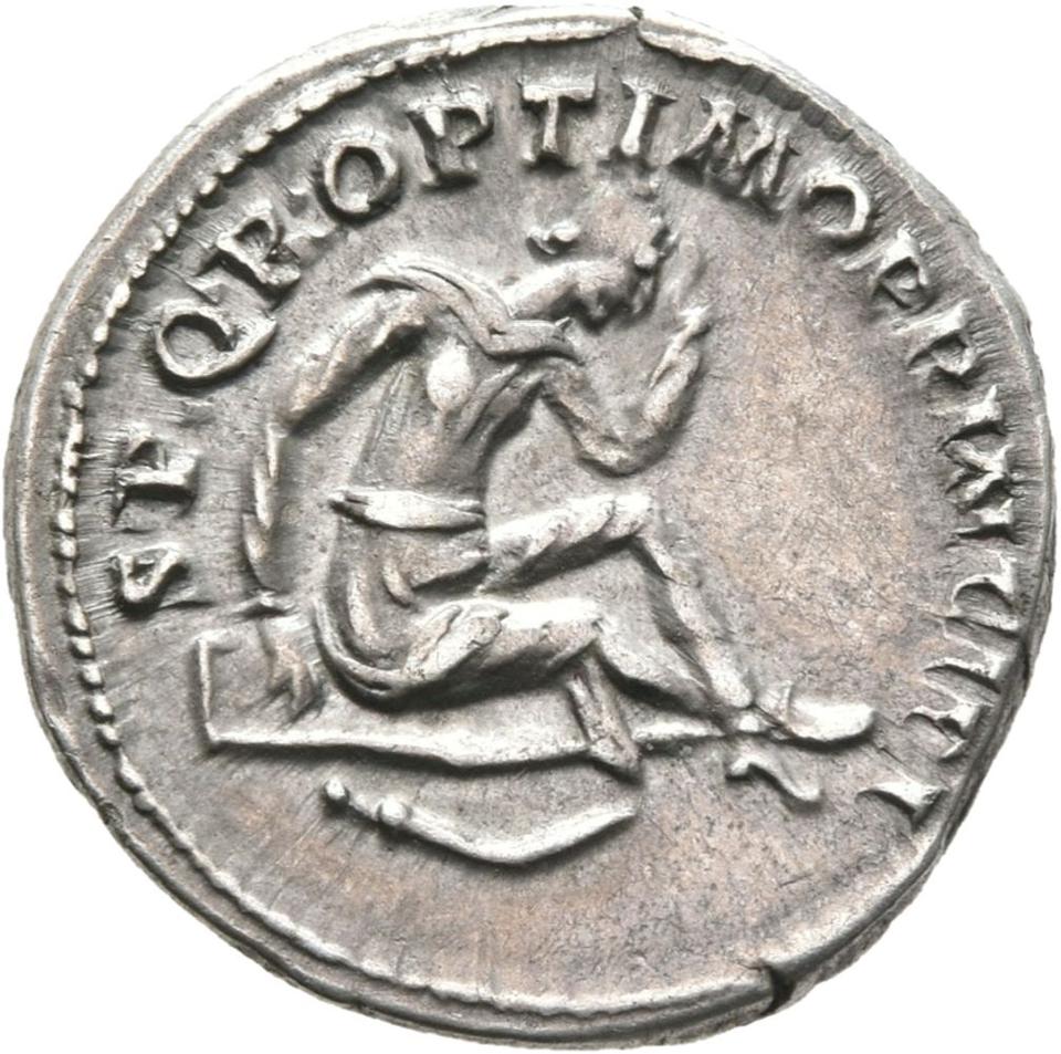 Trajan, Silver denarius, collection photograph Mainz-ID1048, reverse