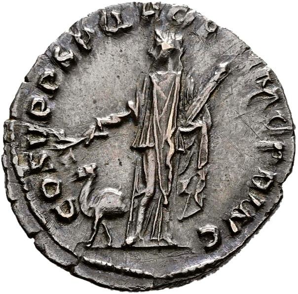 Trajan, Silver denarius, collection photograph Hamburg-ID560, reverse
