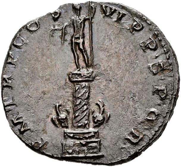 Trajan, Silver denarius, collection photograph Hamburg-ID574, reverse