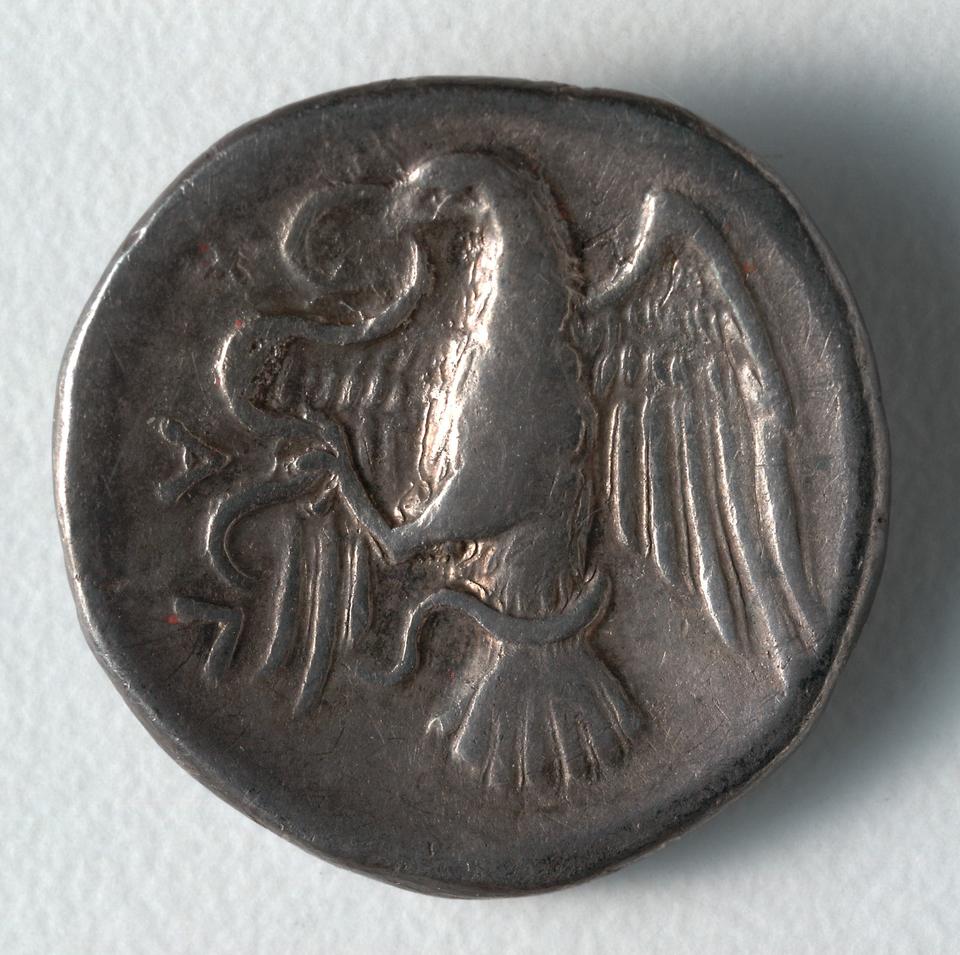 Chalkis, Silver drachm, collection photograph CMA-1916-972, reverse