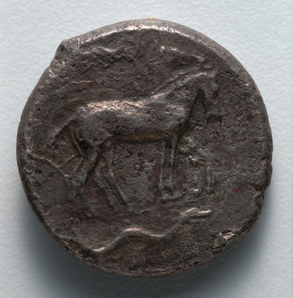 Syracuse, Silver tetradrachm, collection photograph CMA-1916-976, obverse