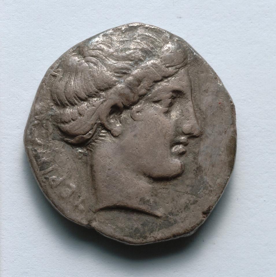 Terina, Silver stater, collection photograph CMA-1916-982, obverse
