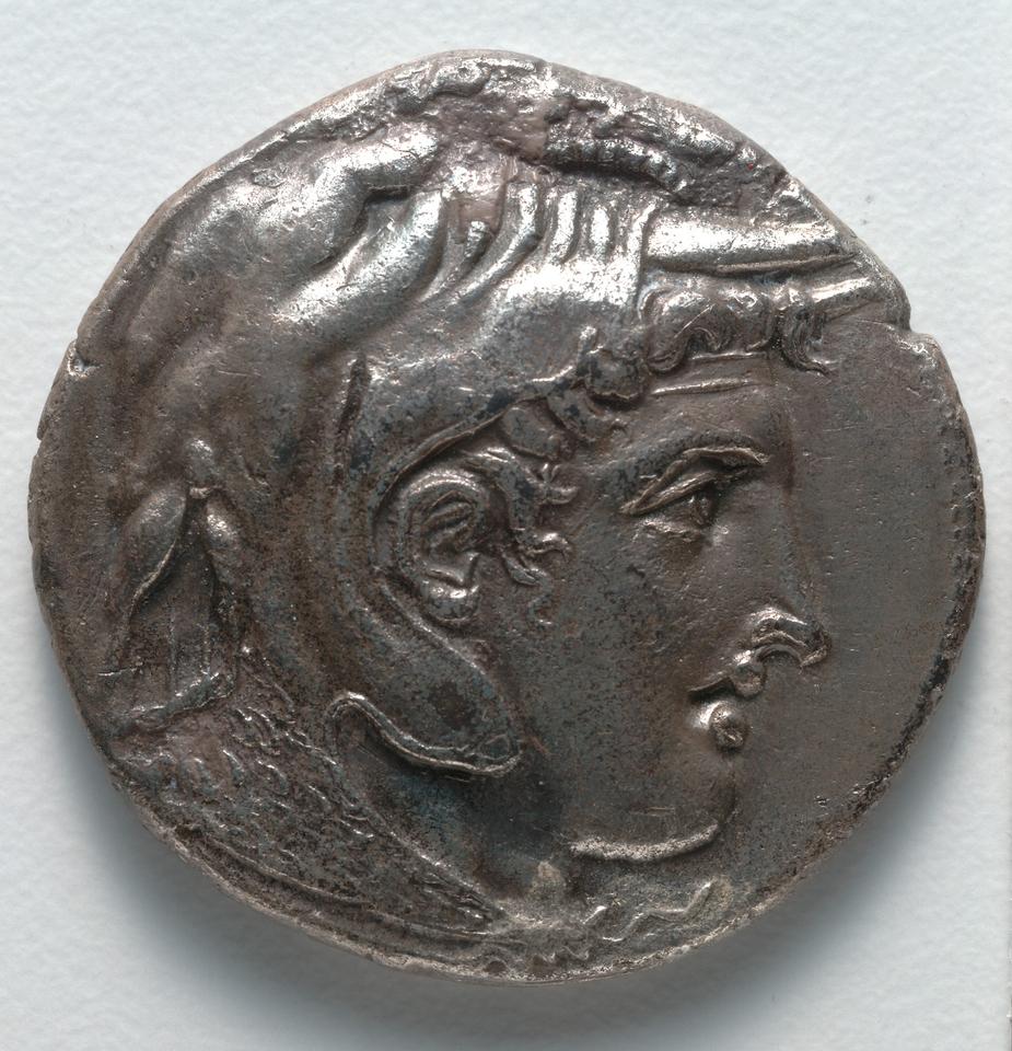 Ptolemy I, Silver tetradrachm, collection photograph CMA-1916-994, obverse
