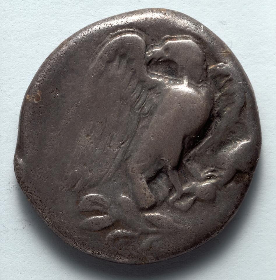 Elis, Silver stater, collection photograph CMA-1916-995, obverse