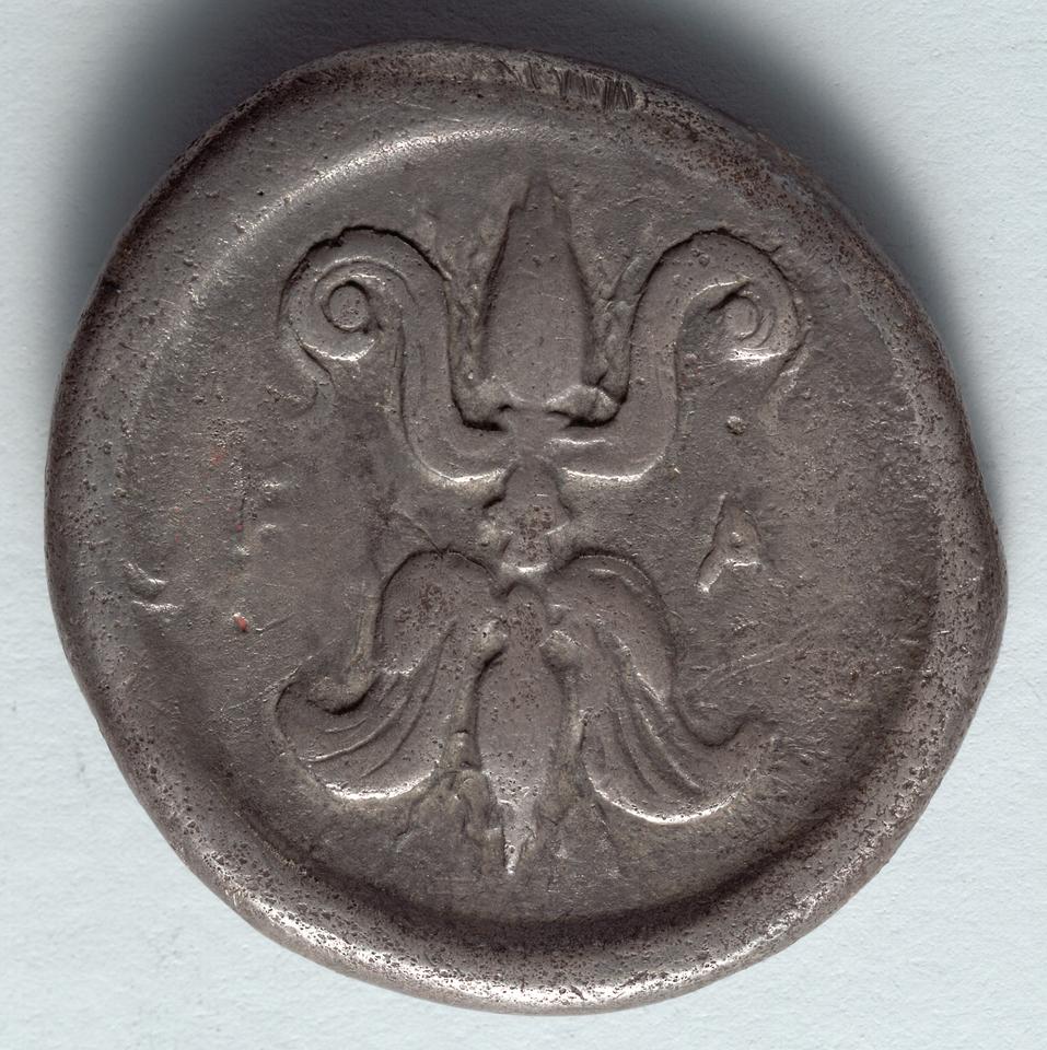 Elis, Silver stater, collection photograph CMA-1916-995, reverse