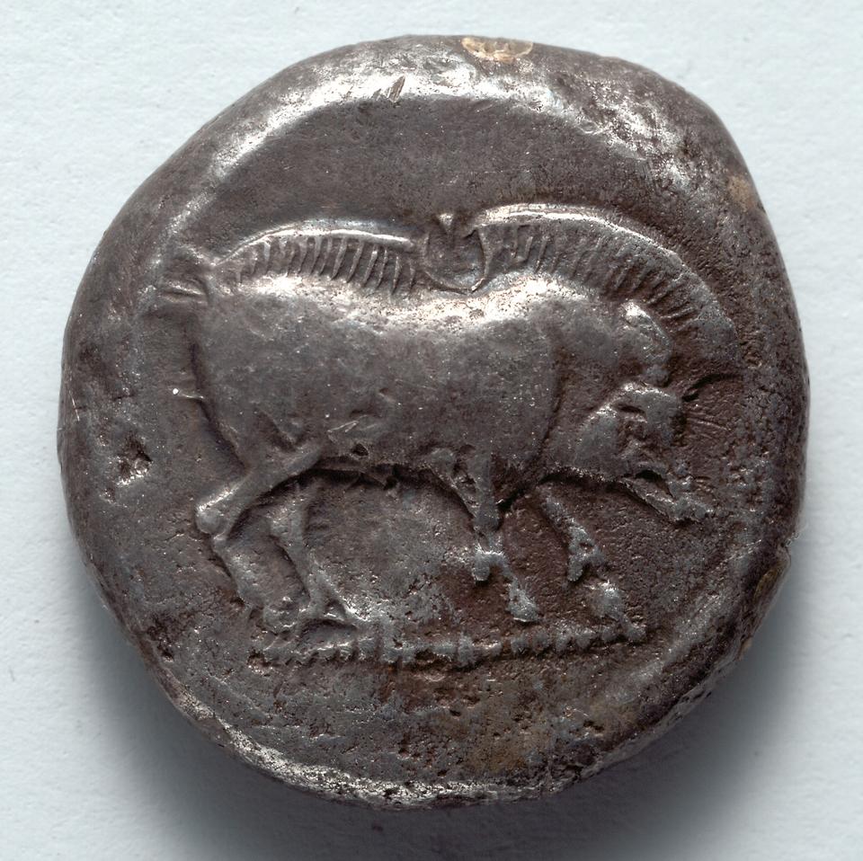 Early Lycian dynasts, Silver stater, collection photograph CMA-1916-996, obverse