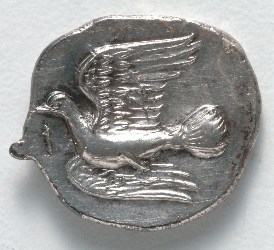 Sikyon, Silver hemidrachm, collection photograph CMA-1917-979, reverse