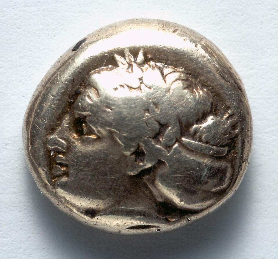 Phokaia, Electrum hecte, collection photograph CMA-1917-982, obverse