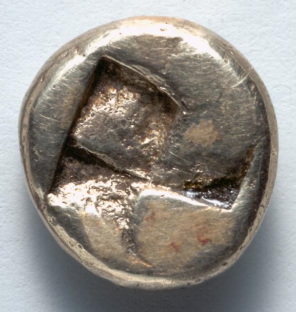 Phokaia Electrum Hecte: Female Head and Incuse Punch, reverse