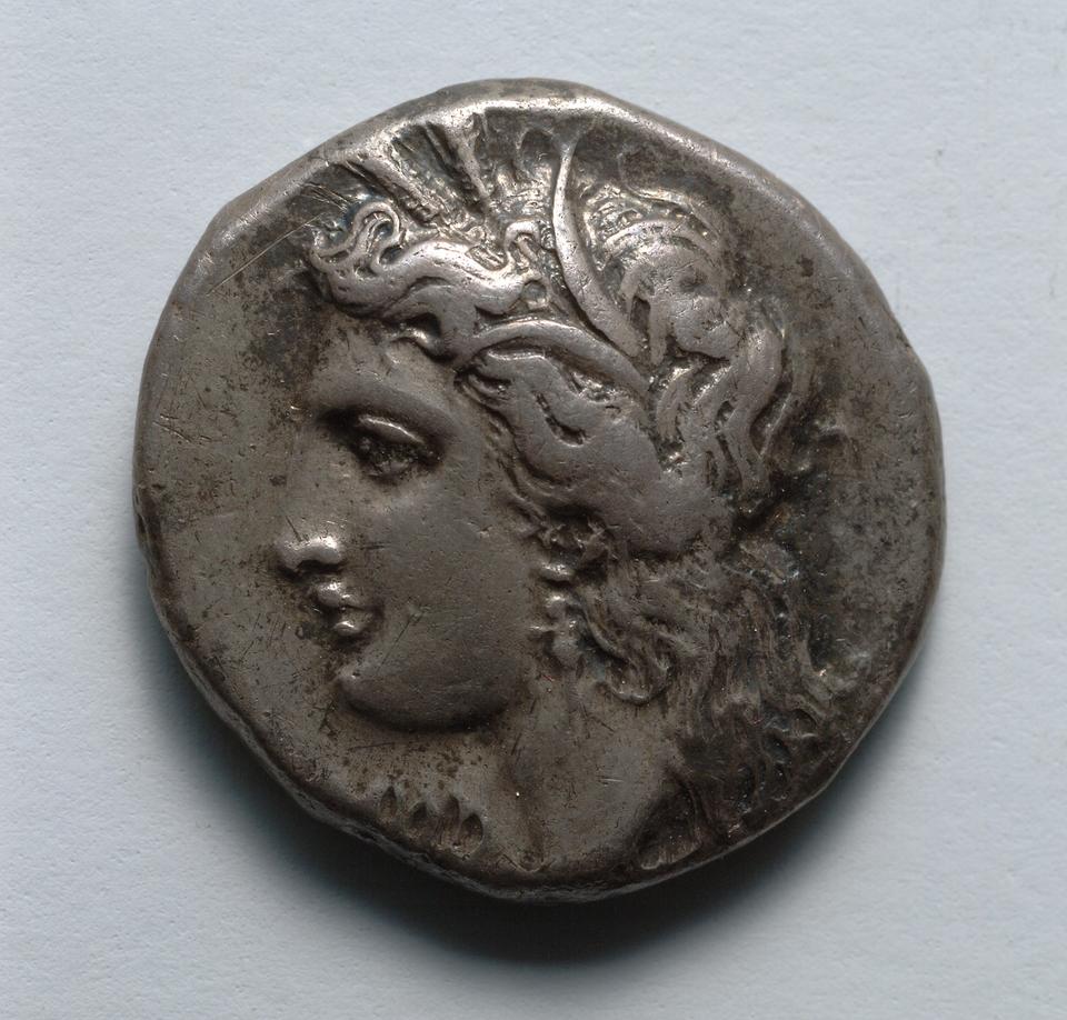 Metapontion, Silver stater, collection photograph CMA-1917-983, obverse