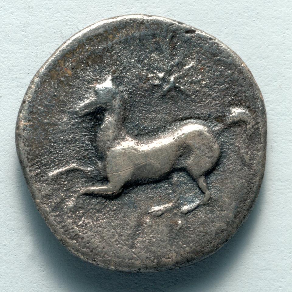 Syracuse, Silver two litrae, collection photograph CMA-1917-986, reverse