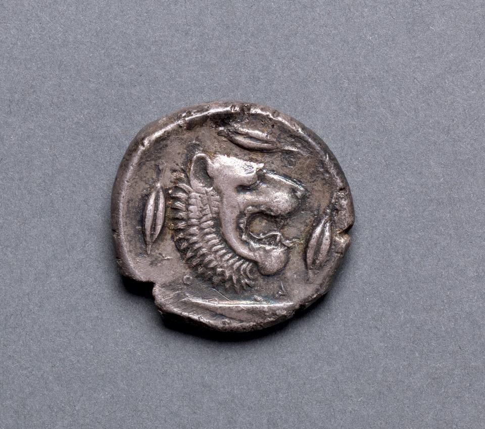 Leontinoi, Silver tetradrachm, collection photograph CMA-1917-988, reverse