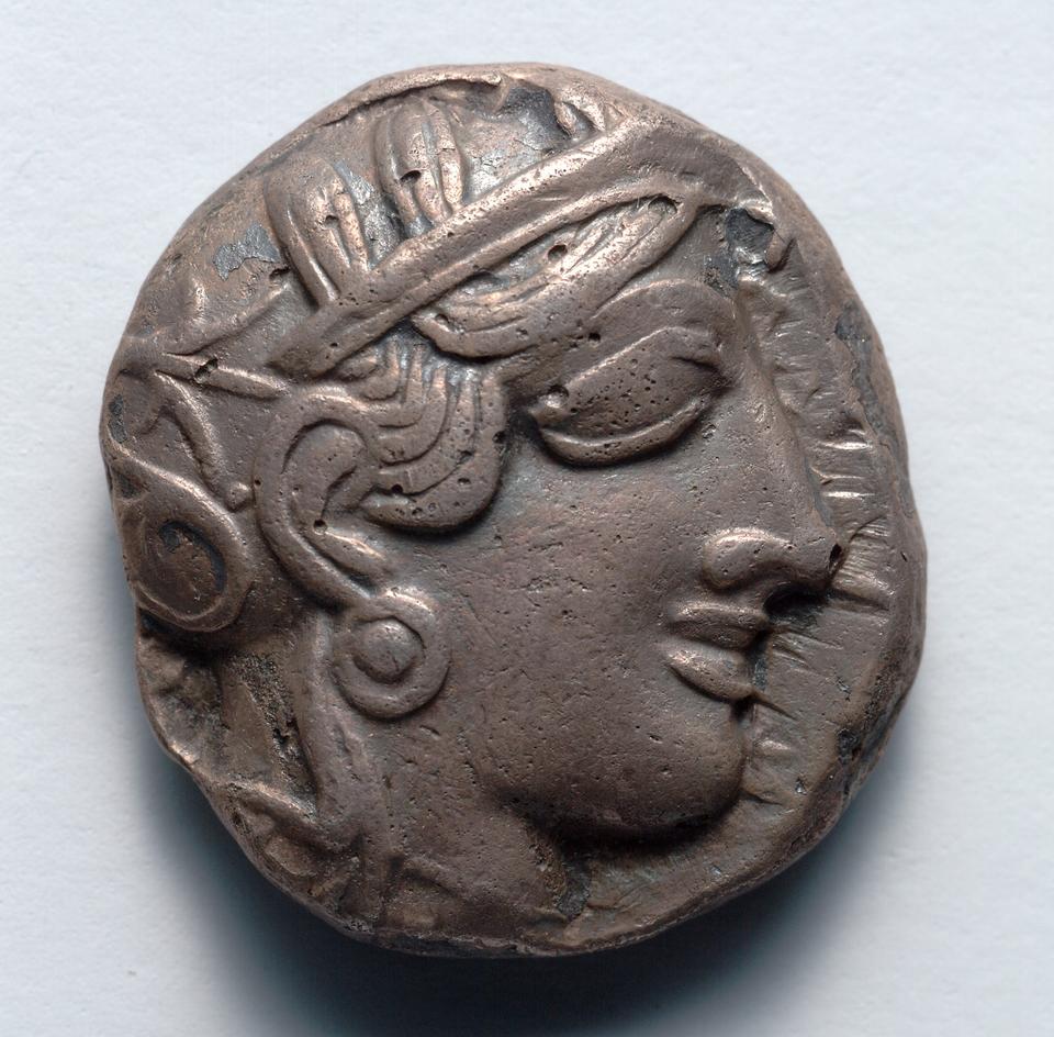 Athens, Silver tetradrachm, collection photograph CMA-1920-267, obverse