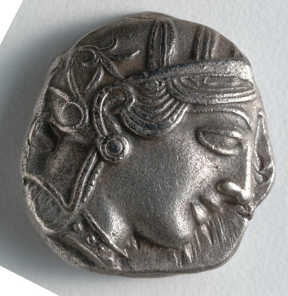 Athens, Silver tetradrachm, collection photograph CMA-1941-296, obverse