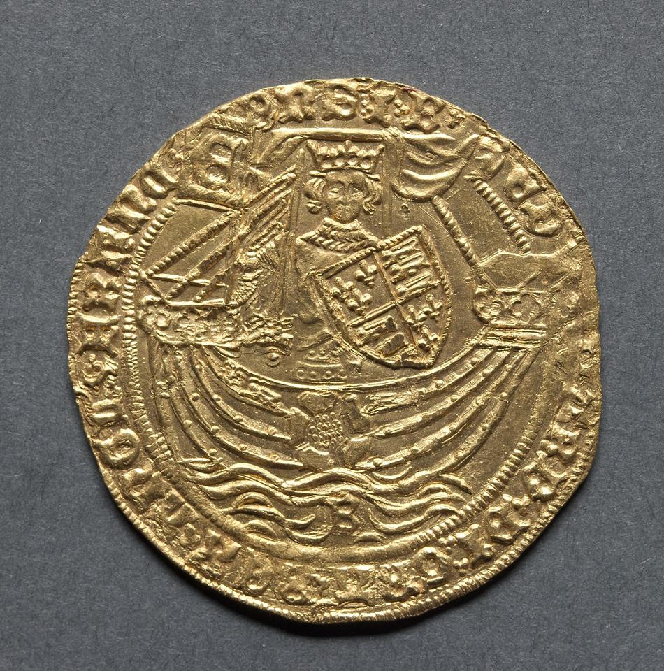 Edward IV, Gold ryal, collection photograph CMA-1969-166, obverse