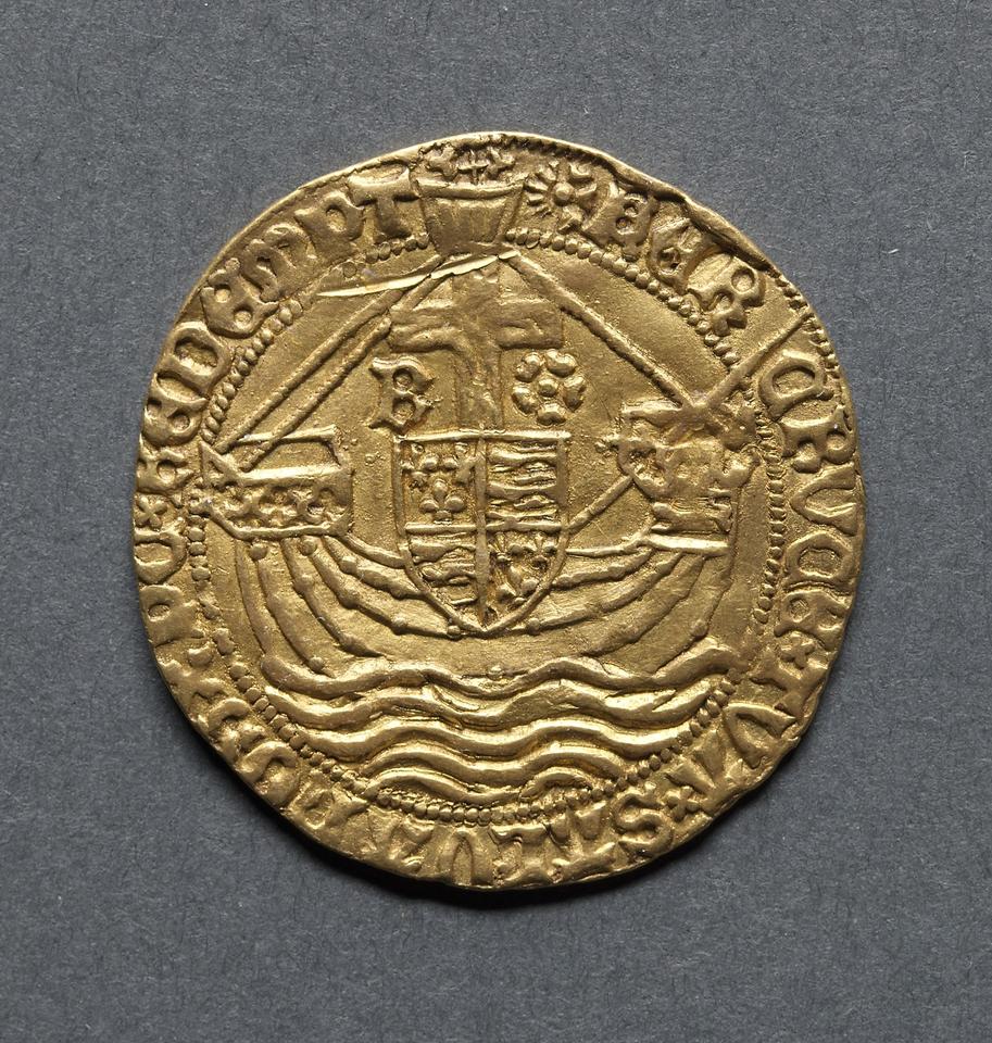 Richard III, Gold angel, collection photograph CMA-1969-168, reverse