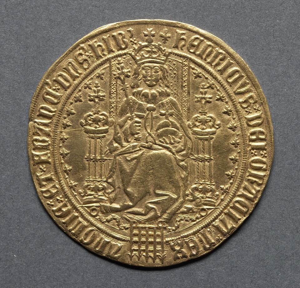 Henry VII, Gold sovereign, collection photograph CMA-1969-169, obverse