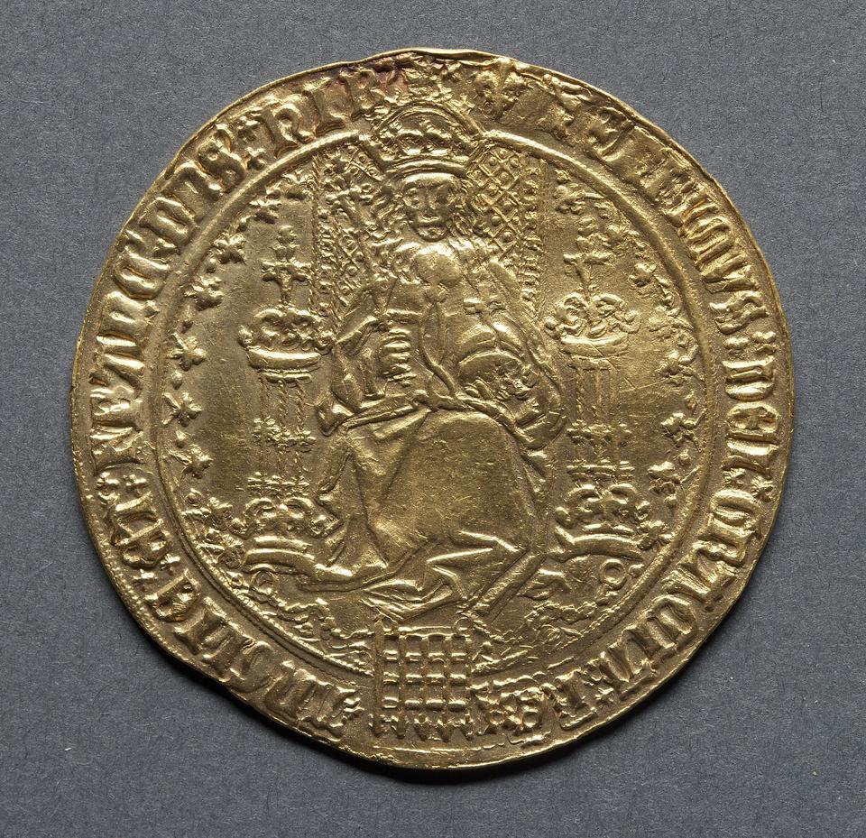 Henry VIII, Gold sovereign, collection photograph CMA-1969-170, obverse