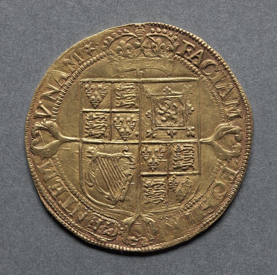 James I, Gold laurel, collection photograph CMA-1969-191, reverse