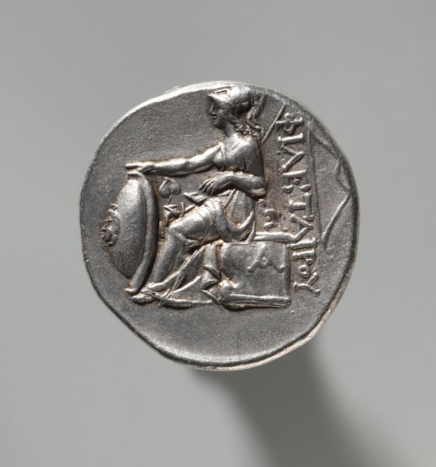 Eumenes I, Silver tetradrachm, collection photograph CMA-1999-317, reverse