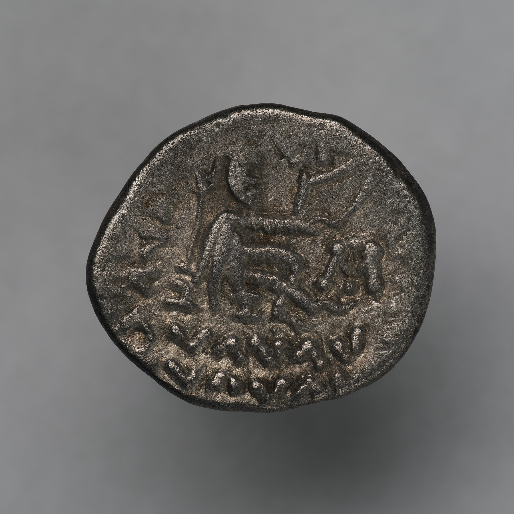 Artabanus II Silver Drachm: Arsacid Imperial Coinage and Typology, reverse