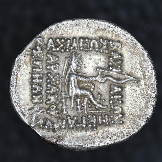Mithradates II Silver Drachms: Typology, Epigraphy, and Iconographic Evolution, reverse